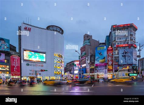 Ximending A Shopping District In Taipei Taiwan Stock Photo Alamy