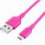 Onn Micro USB To Type A Cable 3 Feet Pink  Walmartcom