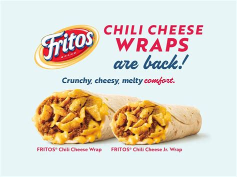 Sonic Brings Back 99 Cent Fritos Chili Cheese Jr Wrap Chew Boom