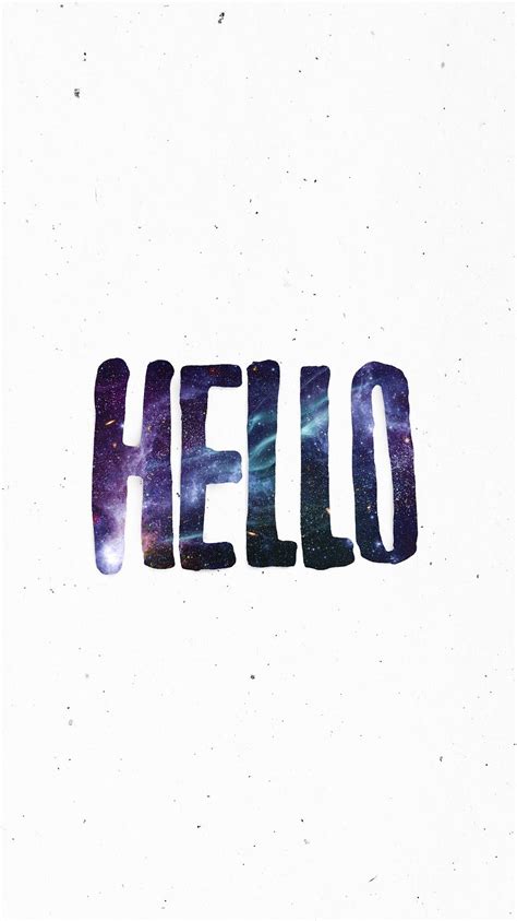 Text Hello Galaxy Typography Word Free Photo Rawpixel