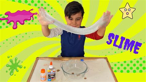 evde slime challenge yaptım eğlenceli çocuk videosu youtube