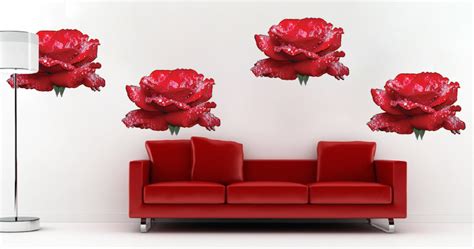 Rose Heads Wall Mural Decal Beautiful Wall Decal Murals Primedecals