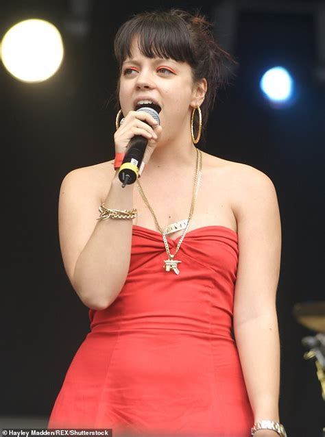 lily allen says women should openly talk about masturbation without guilt daily mail online