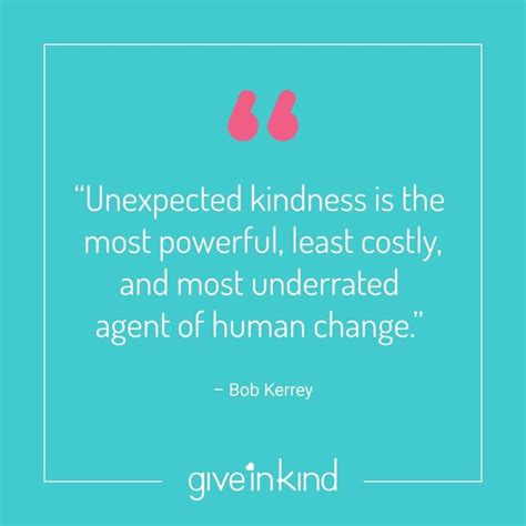 Unexpected Kindness Unexpected Kindness Supportive
