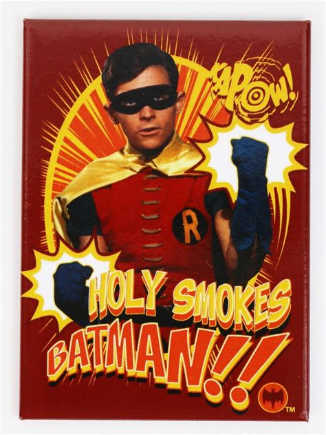 Batman And Robin Holy Smokes Fridge Magnet Gotham City Dc Comics H32 The Wild Robot