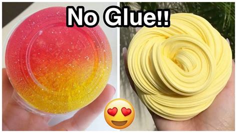 Bests Diy No Glue Slime Recipes Youtube In 2021 Slime No Glue