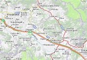MICHELIN Roccasecca map - ViaMichelin