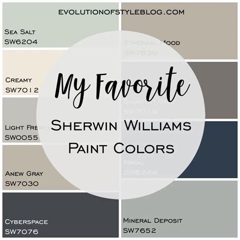 Sherwin Williams Anew Gray Color Palette Color Inspiration