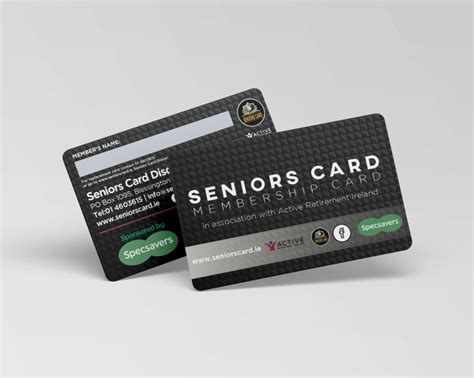 About Us Seniors Card