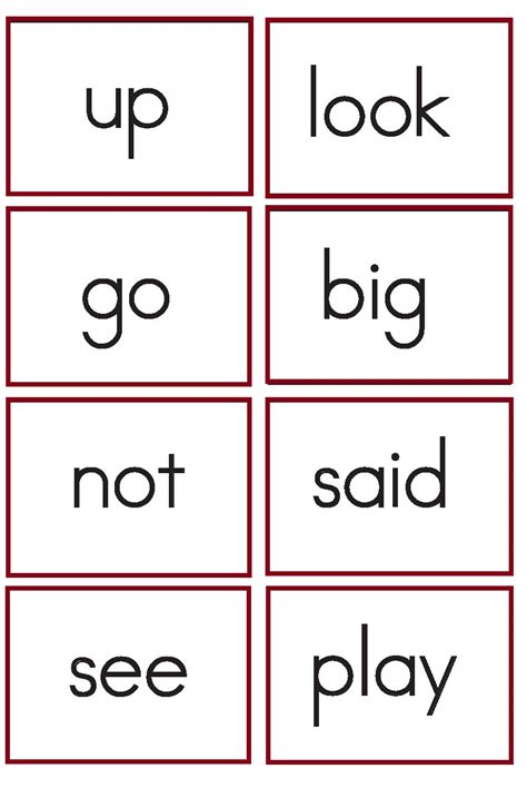 Check spelling or type a new query. Kindergarten Worksheets: Kindergarten Sight Words Flash Cards