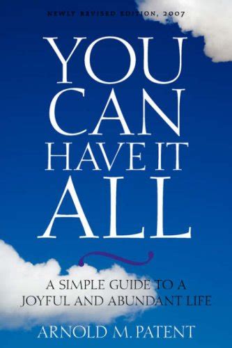 You Can Have It All Ebook — Arnold Patent