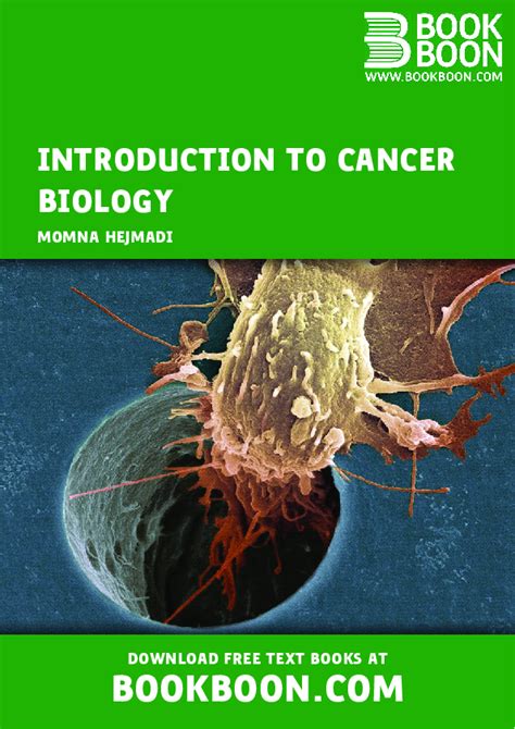 Pdf Introduction To Cancer Biology Momna Hejmadi Download Free Text