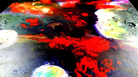 Urartstudiocom Cosmos Abstract Painting Dranitsin