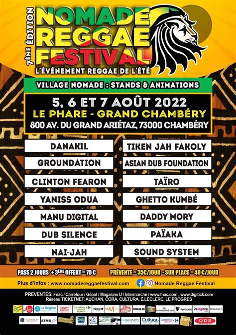 nomade reggae festival 2023