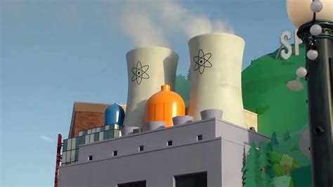 Springfield Nuclear Power Plant Effect Universal Studios Hollywood