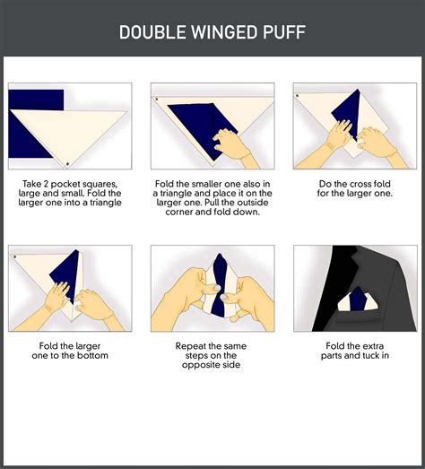Men's pre folded pocket square, aspen collection. 5 ways to fold your pocket square | Pocket square folds, Pocket square, Fold