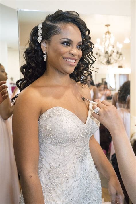 These Beautiful Bridal Hairstyles Will Make Your Wedding Day Even More Gorgeous Black Brides