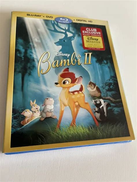 Disney Bambi Ii Blu Raydvd 2 Disc Set Special Edition Free Bambi