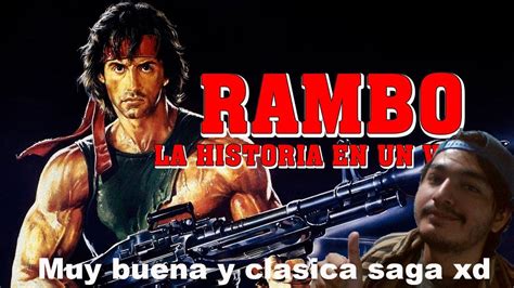 Reaccionando A Rambo La Saga En Un Video De El FedeWolf YouTube