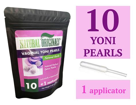 Yoni Pearls 10 Pieces 1 Applicator Top Rated Brand Etsy