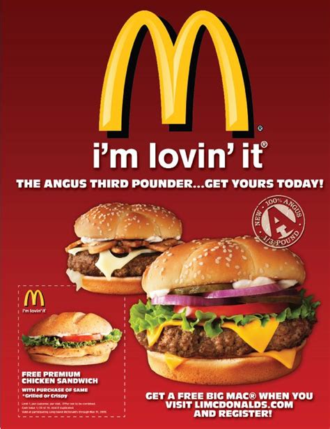 Mcdonalds Ad Fast Food Advertising Free Fast Food Premium Chicken