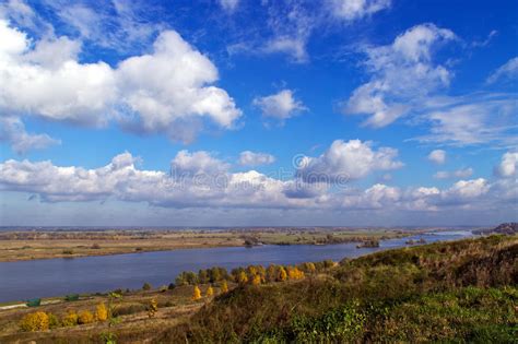 View On The Oka River Stock Image Image Of Russia Shine 34631097