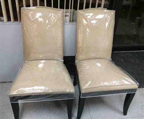 Some dining room chair slipcovers simply drop over the back of a chair, while others will need to be tied on and secured. Plastic Dining Room Chair Covers - Decor IdeasDecor Ideas