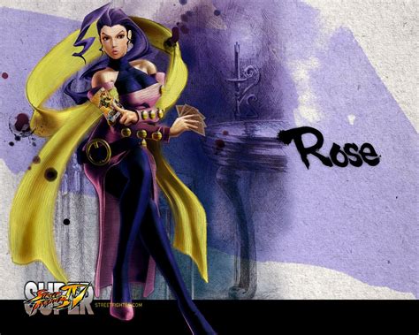 Street Fighter Rose Wallpapers Wallpaper Cave