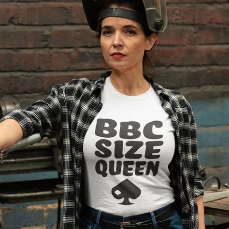 Ace Of Spades Bbc Size Queen Hot Wife Womens T Shirt