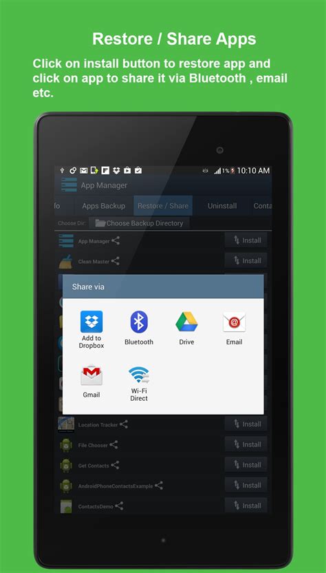 While an unrooted android os doesn't, by default, offer many of these options, there are many very good file manager apps that will give you. App Manager APK for Android - Download