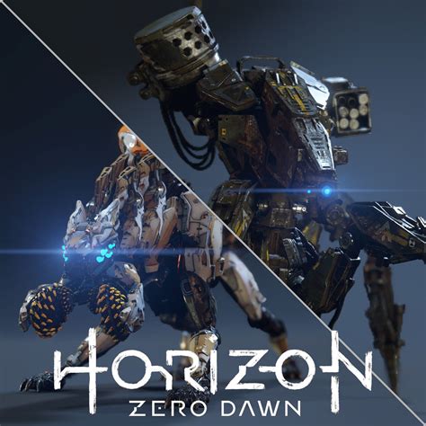 Horizon Zero Dawn Corrupter Scrapper And Stalker Rodolpho Souza On