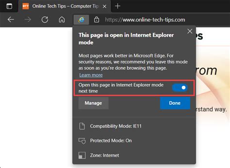 How To Enable Internet Explorer Mode In Edge On Windows 10 11 Vadratech