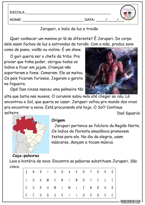 Um mergulho na história das civilizações, o espírito dos povos antigos em contos que guardam tesouros surpreendentes. Lenda, Folclore | Sosprofessor-atividades | Pinterest | Folclore, Lendas e Atividades