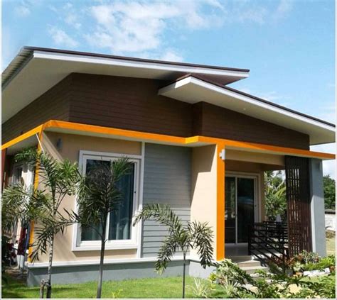 Dream bungalow style house plans & designs for 2021. Simple two-bedroom bungalow design - Pinoy House Plans