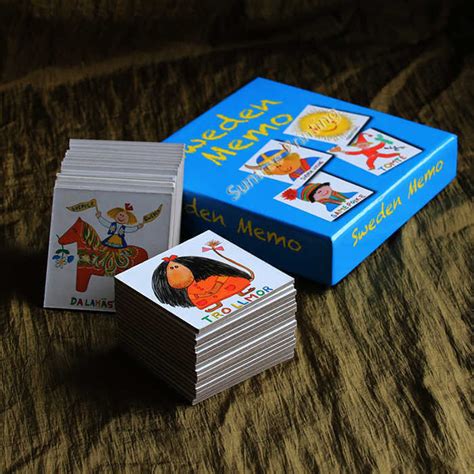 I completed a custom deck with a different photo for each card. Custom Memo Games - Suntree Printing Industry Co., Ltd.