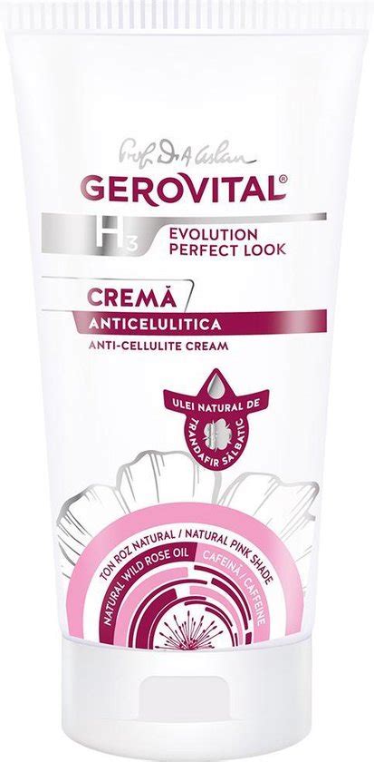 Gerovital H3 Evolution Perfect Look Crème Tegen Cellulitis Bol