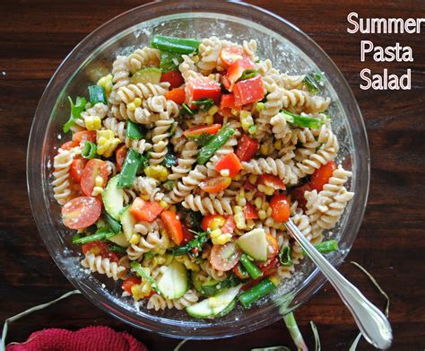 This dish is low in saturated fat and you can control the sodium levels. ThriceTheSpice: Summer Pasta Salad