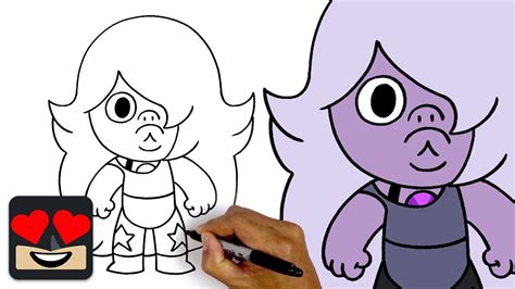 How To Draw Amethyst Steven Universe Youtube