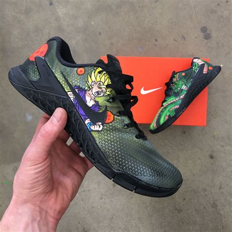 Broken bottom, degumming, damage, serious color difference, serious stain this shoe is responsible for all expenses. You'll Go Super Saiyan For These Dragon Ball Z Themed Shoes - Custom Hand Painted Nike Metcon 4s ...