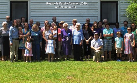 Reynolds Clan Reunion Draws 33 Members And Guests The Coastland Times