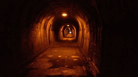 Long Walk Through A Dark Tunnel In Japan Youtube