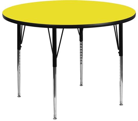 48 Round Activity Table With 125 Thick High Pressure Laminate Top