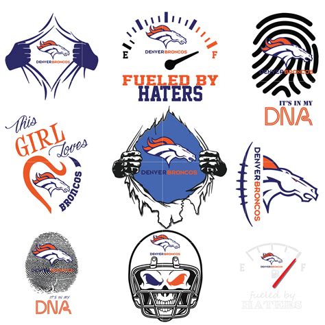 44+ Denver Broncos Logo Svg Free PNG Free SVG files | Silhouette and