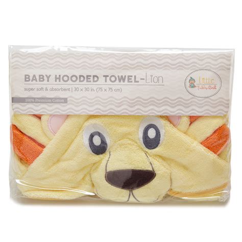 Lion Hooded Baby Towel Littletinkers World