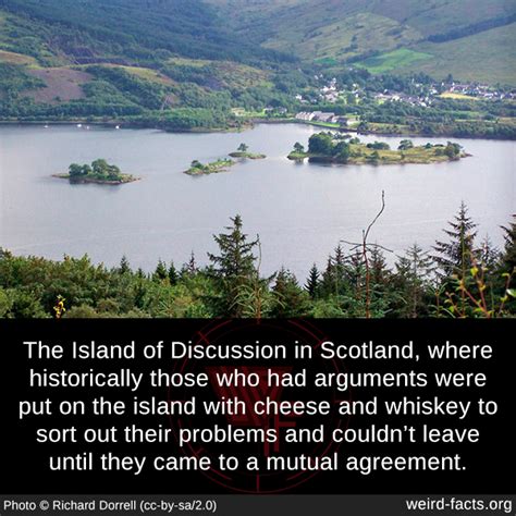 The Island Of Discussion In Scotland Where Historically Those Who Had