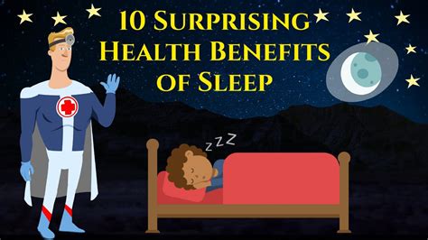 10 Surprising Health Benefits Of Sleep Importance Of Sleep Youtube
