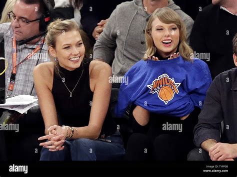 Karlie Kloss And Taylor Swift Watch The New York Knicks Play The