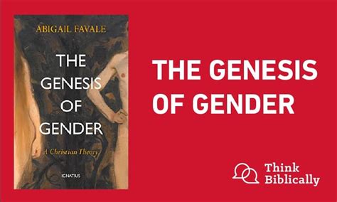 The Genesis Of Gender Think Biblically Biola University