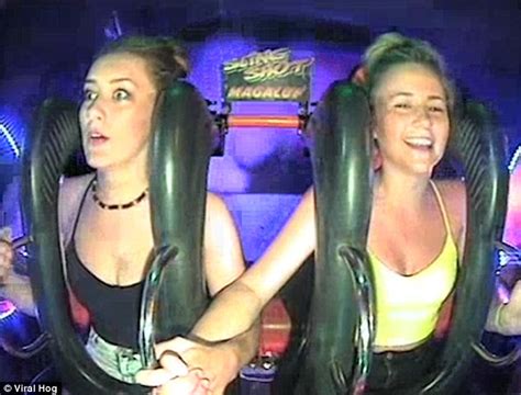 Tourist In Magaluf Faints On Intense Slingshot Ride Daily Mail Online