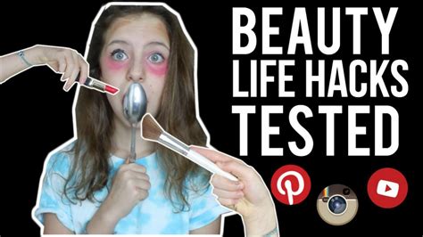 Beauty Life Hacks Tested Youtube